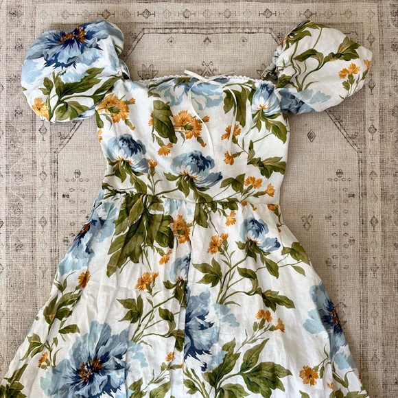 Reformation Marella Linen Dress SOLD OUT - Picture 4 of 4